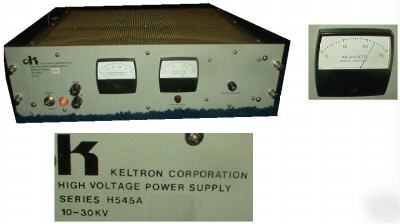 Keltron high voltage power supply 10-30KVDC @ 50 ua 
