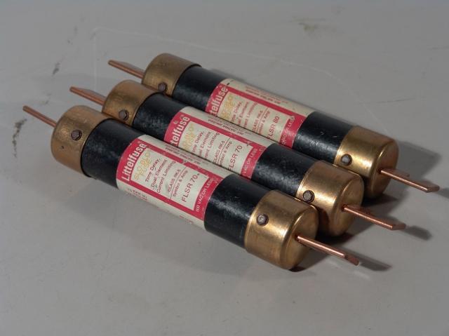 Littelfuse tracor flsr 70 600VAC lot of 3