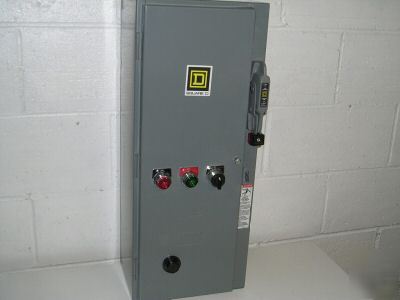 New square d combination motor starter, nema size 2, 