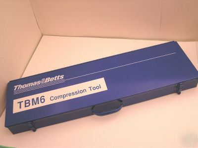 New thomas & betts t&b TBM6 compression crimper $920