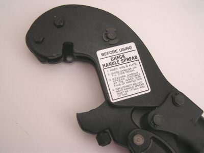 New thomas & betts t&b TBM6 compression crimper $920