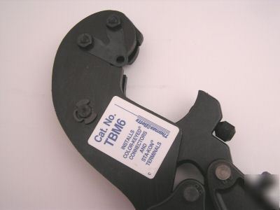 New thomas & betts t&b TBM6 compression crimper $920