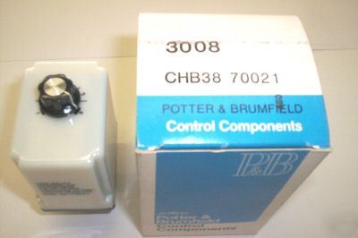 Time delay relay potter brumfield CHB38 70021 