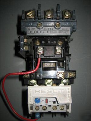 Allen bradley size 1 509-bod-B1E starter B0D ab 27A