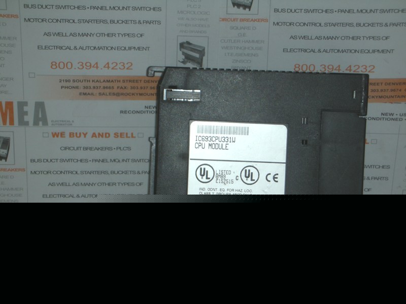 Ge fanuc IC693CPU331W cpu module, used