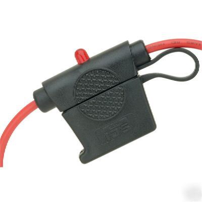 20A in-line standard automotive ato fuseholder, withled