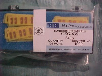 5000 bondable terminals m-line accessories ceg-63S 6406