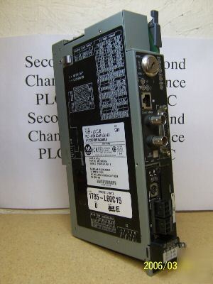 1785-L60C/d upgraded to L60C15 allen bradley n-7