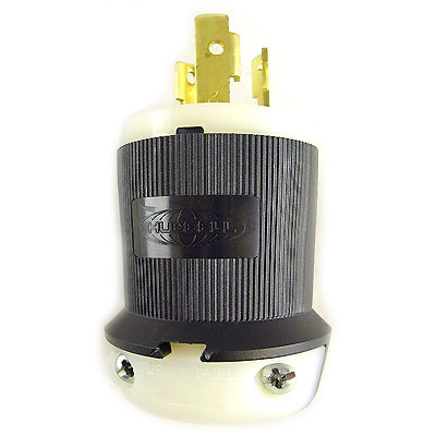 Hubbell twist/lock electrical plug (male) free s & h