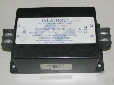 Islatrol plus - active tracking filter - 2.5AMP/120VAC