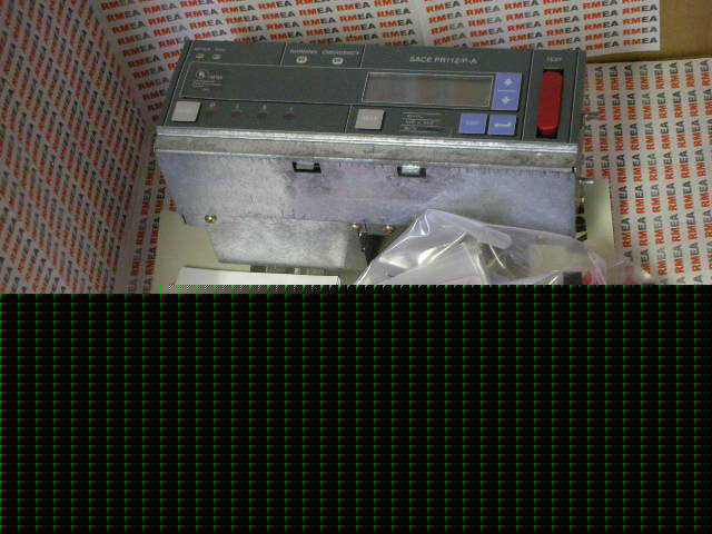 Abb sace PR112/p-a overcurrent release emax E1/6