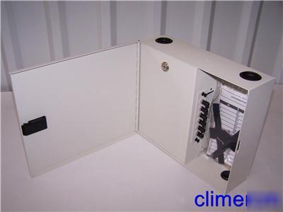 Fiber instruments fiber optic 12 port wall mount 