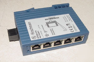 Hirschmann spider 5TX ethernet rail switch