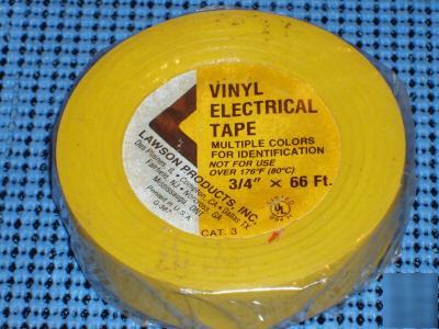 New lawson colored vinyl electrical tape 