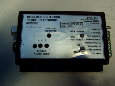 Pfa overload protection device - module opd-em-24
