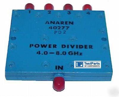 05-00107 anaren 4-way power divider sma splitter 4-8GHZ