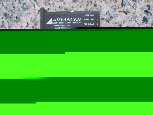 Advance motion control brush type pwm servo amplifier