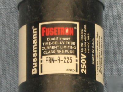 Bussmann class RK5 time delay fuse 6F217 frn-r-225