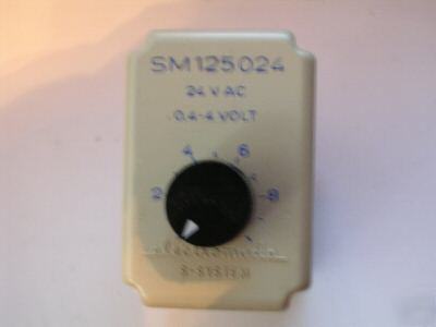 Electromatic voltage level relay, 24VAC, sm 125024