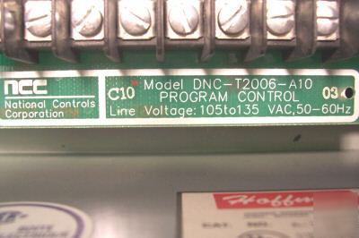 Ncc program control dnc-T2006-A10 in junction box