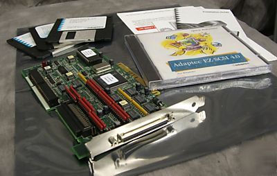 New adaptec aha-2944W pci differential to fast scsi 