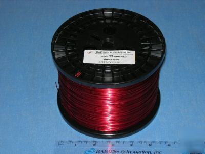 Awg 19 copper magnet wire SPN155 red