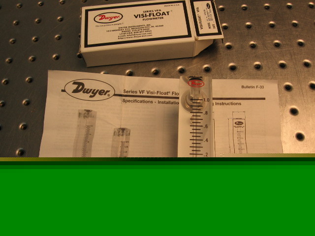G33149 dwyer vfa-22 visi-float flowmeter