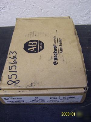 New in box 1746-IB16/c allen bradley 1746IB16 d-6