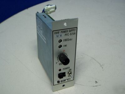 Sanki vvvf power supply m/n: pfc-025A - used