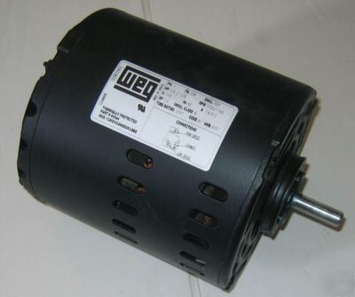 Weg fan motor 1/2 - 1/6HP two spd 115VAC 60HZ 1PH E56