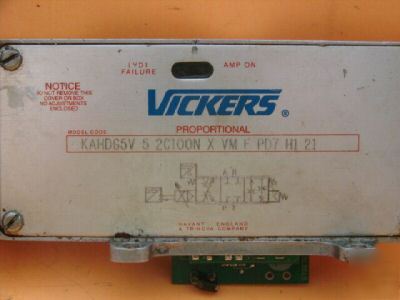 Vickers proportional KAHDG5V 5 2C100N, #1836G