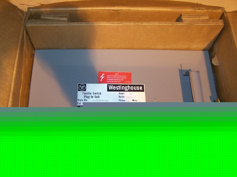  westinghouse cop-316 fusible switch bus plug busway