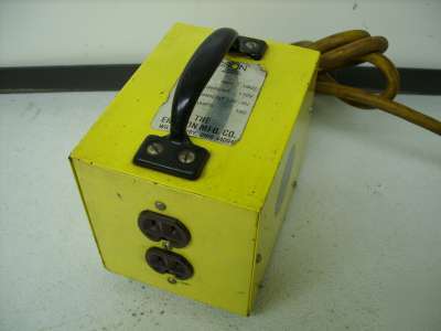 Ericson electrical portable outlet box temporary power