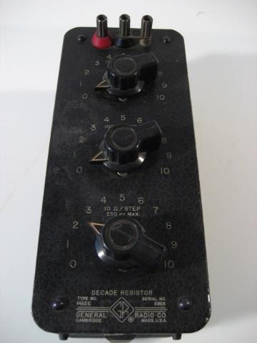 Decade resistor 1432 g general radio co