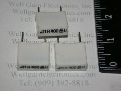 15X mallory 160103H 0.01UF 400V +/-2.5% mp capacitor