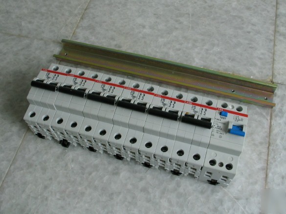 7 control breakers abb S202 C20 C16 c 15 C10 F202A