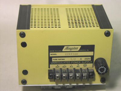 Acopian U24Y100 power supply 24VDC 1A lnc