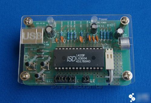 ISD1420 record playback module development board
