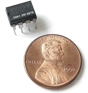 Ti op amp ic ~ OPA124P OPA124 p (5)