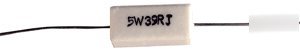 Wirewound cement resistors 5W 5 watt 5% 39 ohm 10 pc. 