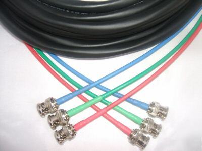  liberty mini rgb video cable 3BNC to 3BMC m/m 25FT
