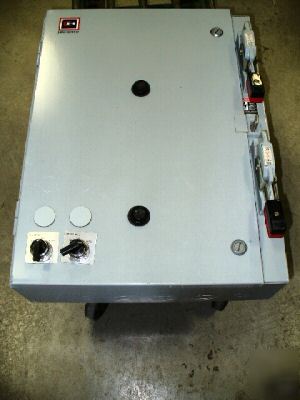 Dual motor combination starter panel c-h 600V 2 x 30AMP