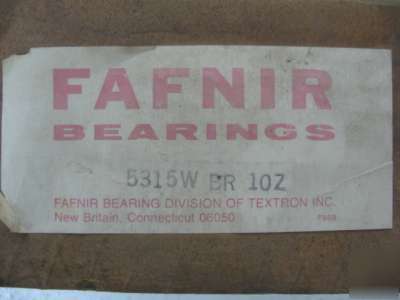 New fafnir 5315W br 10Z roller bearing 