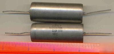 Paper+oil capacitors 0,22 uf 1000V +/-10% lot OF25 box 