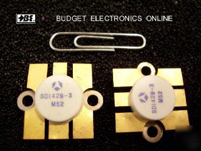 SD1429-3 rf-uhf microwave transistor ( 2-pack )