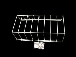 Wire guard for exit sign & emergency light, E4WG