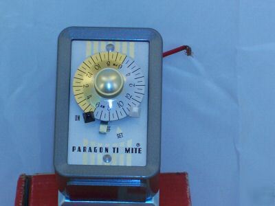 New 24 hour miniature timer made by amf/ paragon- 120 v