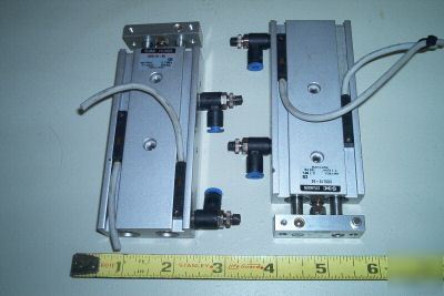 Qty 2 smc linear actuators CXSL10-50 