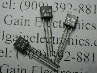 Sprague 2N3565 npn transistor to-92 vceo=25V 0.5A nos