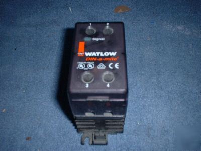 Watlow din-a-mite power control DA1C-1660-C000 signal